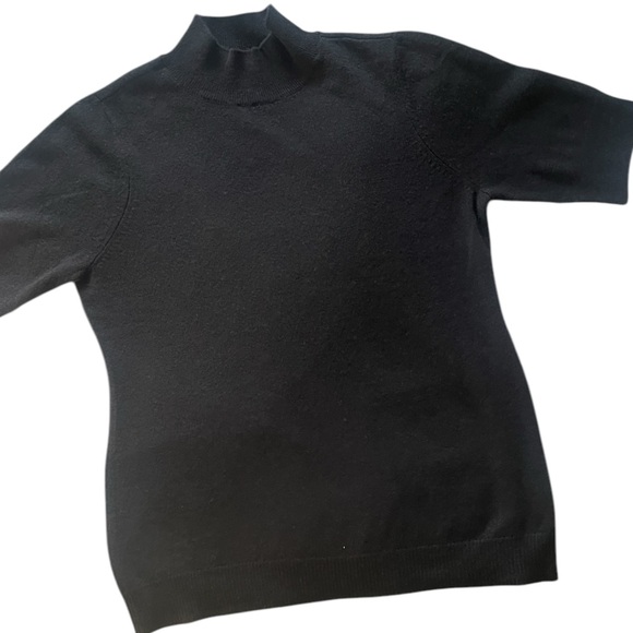 Cashmere Charter Club Luxury Mock Neck Sweater Size Medium - Picture 1 of 7